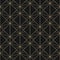 Subtle golden vector geometric seamless pattern with diamond grid, thin lines