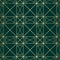 Subtle golden vector geometric seamless pattern with diamond grid, thin lines