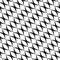 Subtle mesh texture. Vector seamless diagonal pattern, delicate lattice