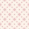 Subtle minimal floral pattern with small flowers, squares. Design for girls, babies, decoration, prints