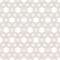 Subtle vector geometric seamless pattern with stars. Beige and white color