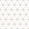 Subtle vector geometric seamless pattern with stars. Beige and white color