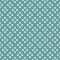 Subtle vector minimalist white and turquoise abstract geometric seamless pattern