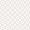 Subtle white and beige vector geometric seamless pattern with flowers, grid