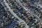 Suburban Homes Aerial Southern California