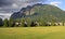 Suburban Houses With Mountain