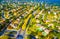Suburban Neighborhood outside Austin Texas Aerial View