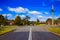 Suburban Street Crossroads in Blue Mountains Australia