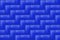 Subway herringbone tile pattern. Blue seamless brick background