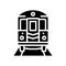 subway new york glyph icon vector illustration