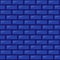 Subway seamless blue pattern. Brick wall. Vector