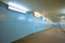 A subway tunnel underpass to London Waterloo Train Station