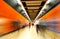 The subway tunnels,Motion Blur.Hong Kong