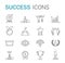 Success Line Icons