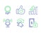 Success, Rotation gesture and Analysis graph icons set. Microphone, Like hand and Private payment signs. Vector