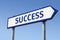 Success signpost