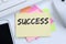 Success successful career business concept leadership desk