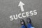 Success successful career businessman business man concept leadership plan strategy