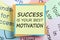 Success is your best motivation concept