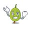 Successful gooseberry character cartoon style