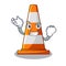 Successful traffic cone on Made in cartoon