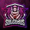 Succubus mascot. esport logo design