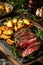 Succulent Grilled Steak and Roasted Potatoes