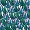 Succulent seamless pattern background