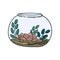 Succulents in a bottle decor element for urban jungle interior. Doodle hand drawn sticker, label, t-shirt print, stamp etc