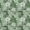 Succulents seamless pattern. Succulent ornament.