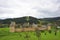 Sucevita monastery landscape - Moldavia, Romania