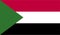 Sudan Flag Vector Illustration EPS