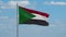 Sudan national flag