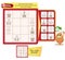 Sudoku adults kitchen aprons iq