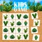 Sudoku game mexican prickly cactus succulents