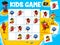 Sudoku kids game cartoon berry pirates on island