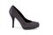 Suede stiletto shoe