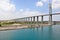 Suez Canal Bridge, is a road bridge crossing the Suez Canal