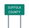 Suffolk County road sign