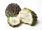 Sugar apple on a white background