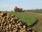 Sugar beet harvester