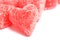 Sugar candy Valentine\'s hearts