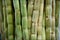 Sugar cane peeled