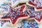 Sugar cookies for 4th of July