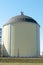 sugar factory. Sugar Plant Silo and Elevator Tower. Large concrete barrels of sugar. Granary elevator. Agro manufacturing plant