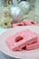 Sugar - Free Frozen Strawberry Ice Cream Slices