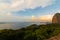 The Sugar loaf in Rio de Janeiro at sunset.