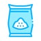 Sugar Package Icon Vector Outline Illustration