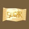sugar packet. Vector illustration decorative design