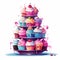 Sugar Rush: A Tower of Cupcakes That Will Send Your Taste Buds Soaring